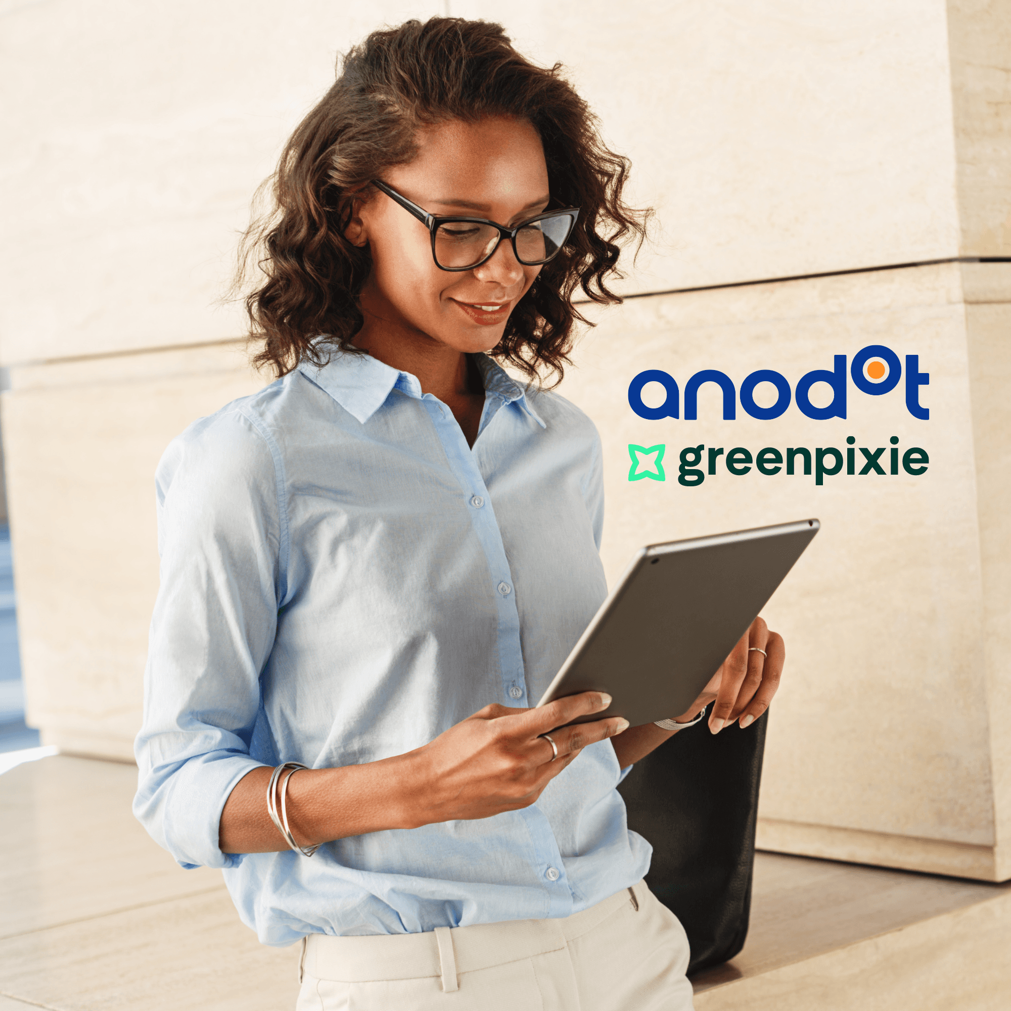 Anodot Greenpixie platform on iPad
