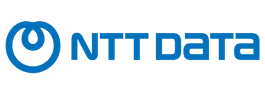 Logo for cloud computing company & Greenpixie partner, NTT Data